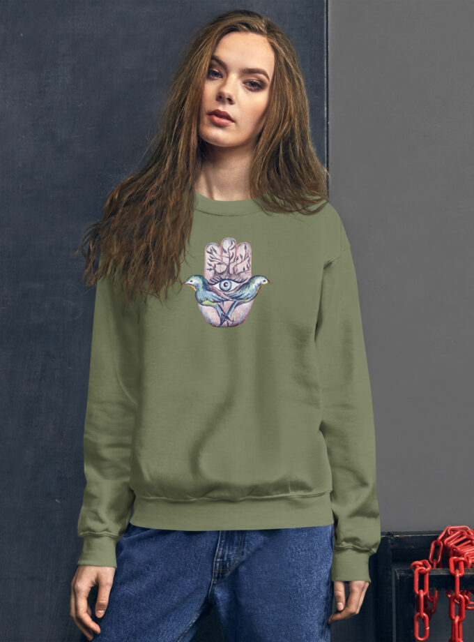 Spiritual Hamsa Sweatshirt
