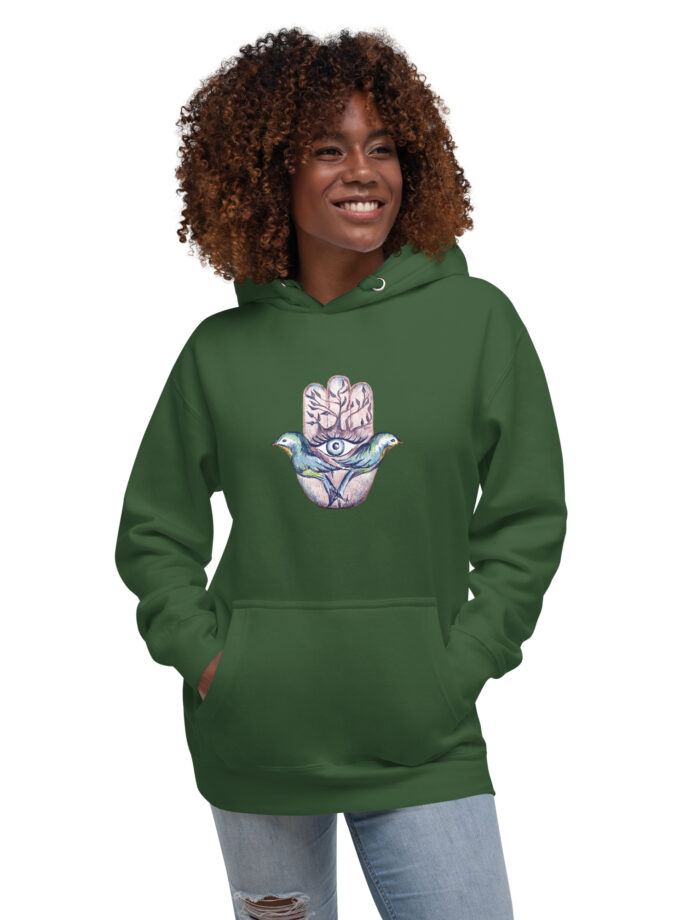 Spiritual Hamsa Premium Hoodie