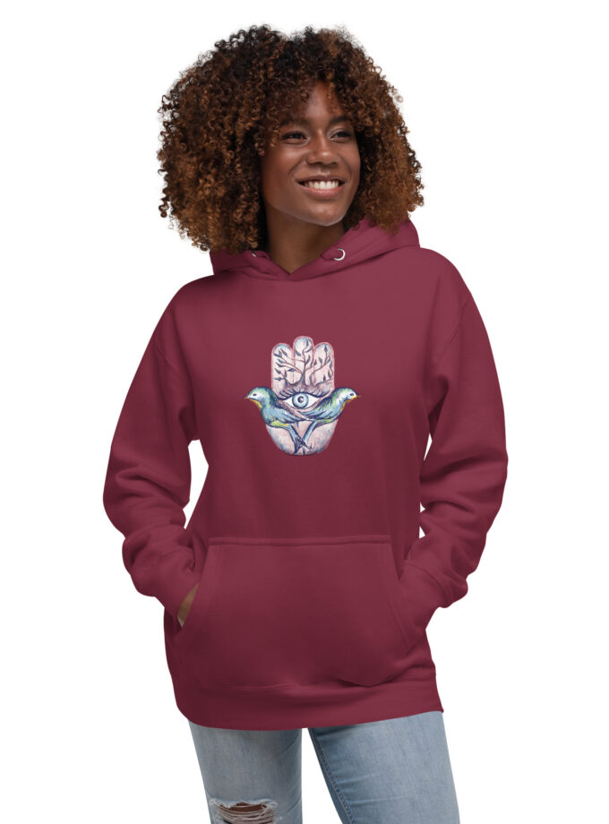 Spiritual Hamsa Premium Hoodie
