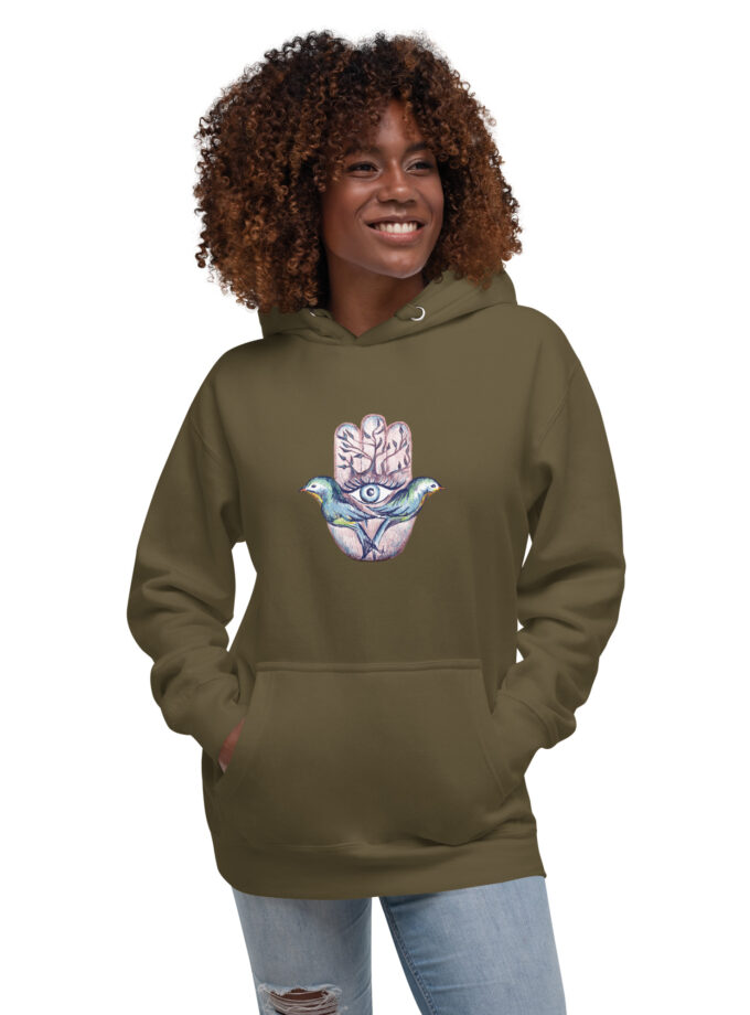 Spiritual Hamsa Premium Hoodie