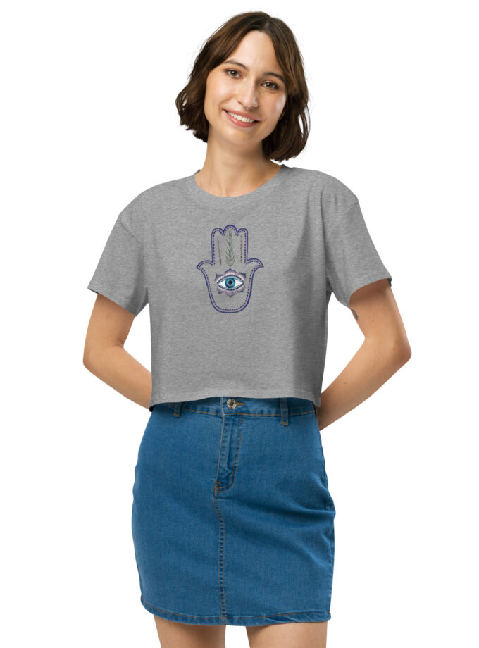 Olive Branch Women’s Crop Tee