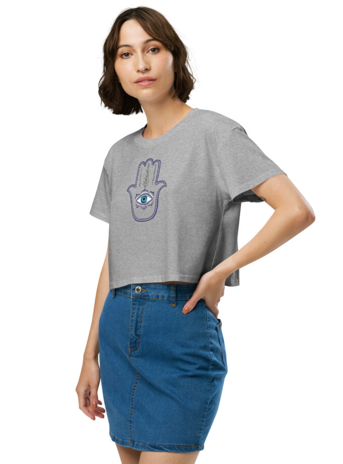 Olive Branch Women’s Crop Tee