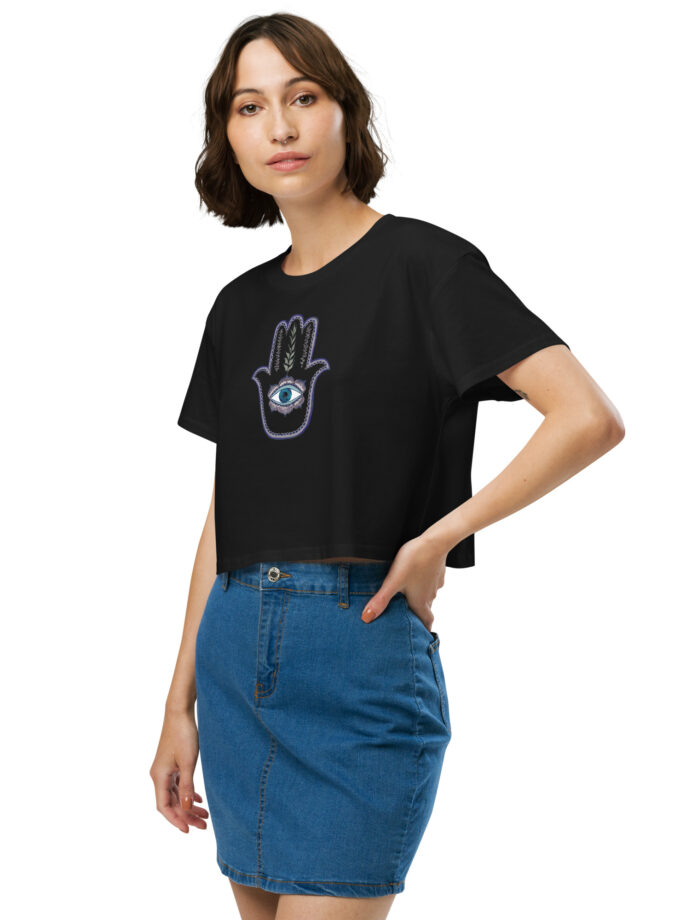 Olive Branch Women’s Crop Tee