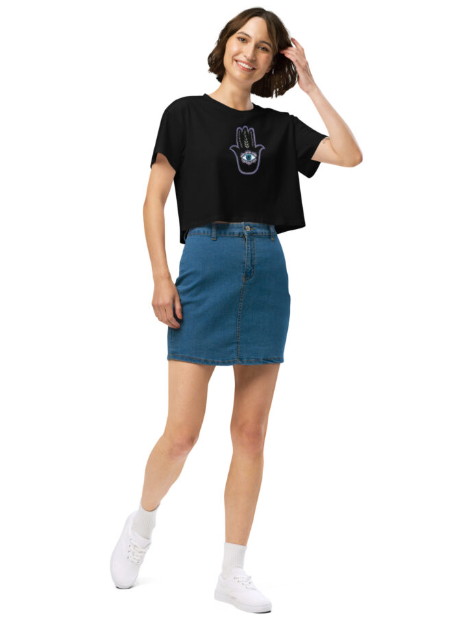 Olive Branch Women’s Crop Tee