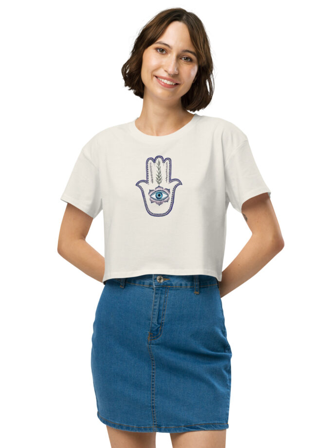 Olive Branch Women’s Crop Tee