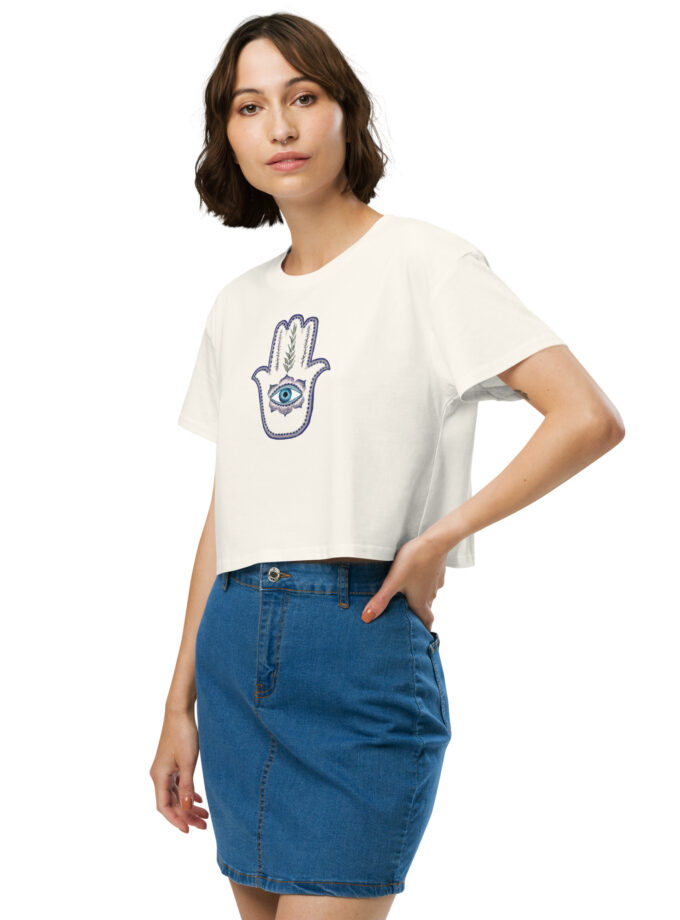 Olive Branch Women’s Crop Tee