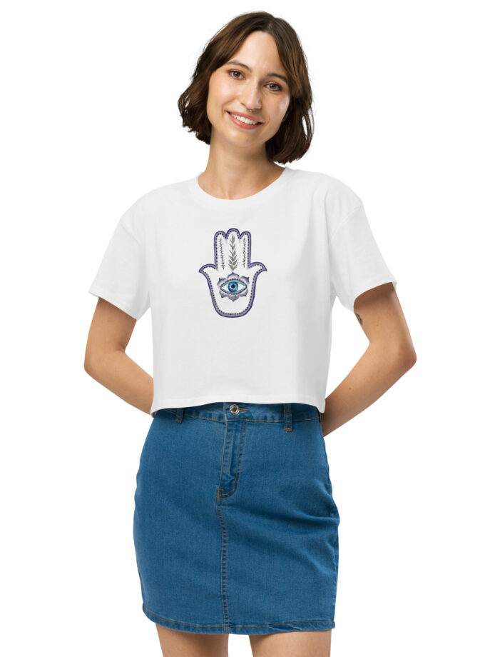 Olive Branch Women’s Crop Tee