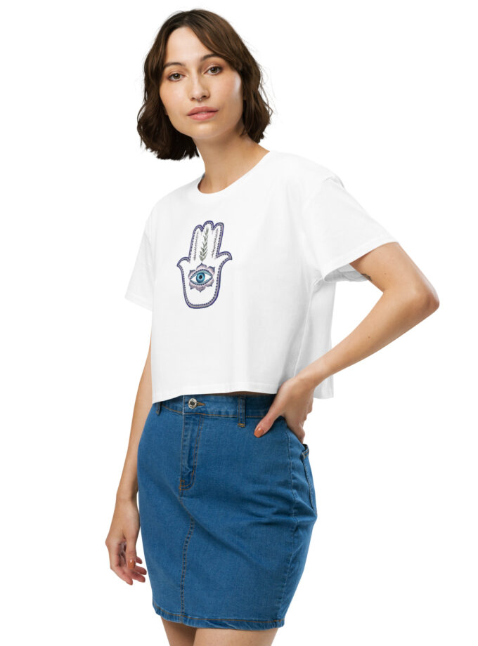 Olive Branch Women’s Crop Tee