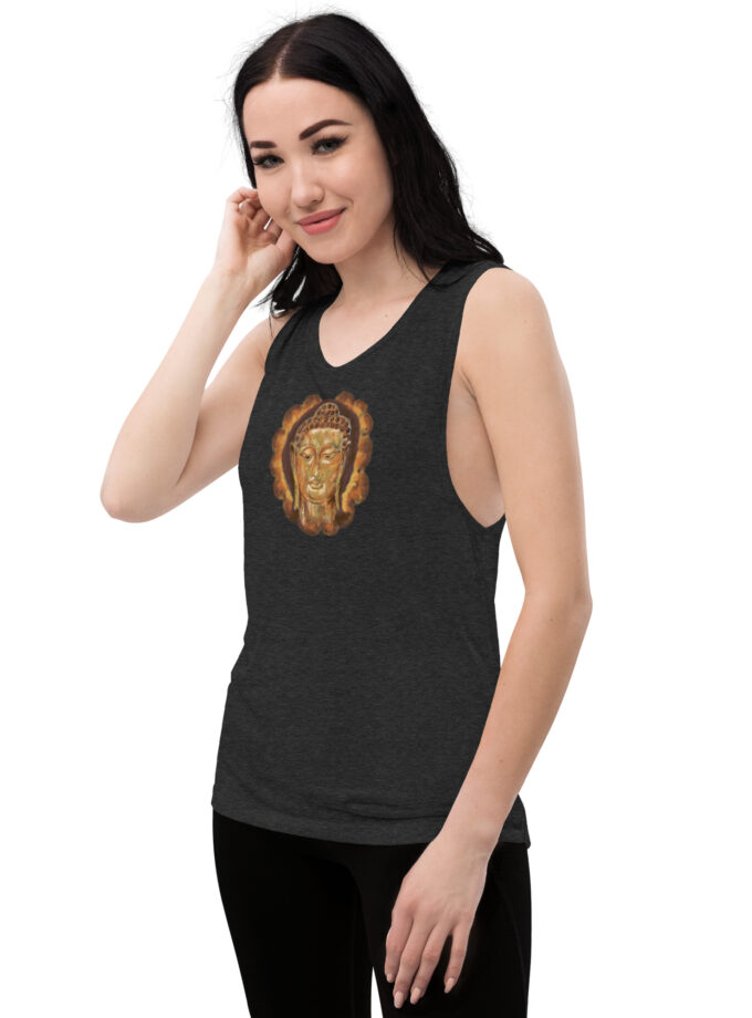 Golden Buddha Women's Muscle Tank