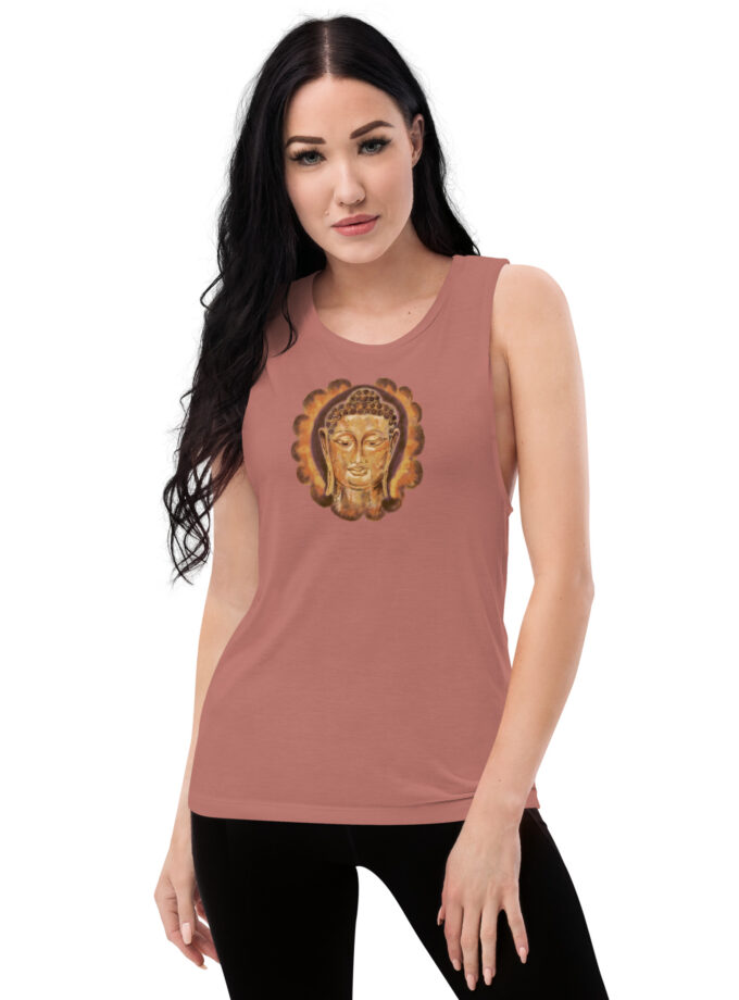 Golden Buddha Women's Muscle Tank