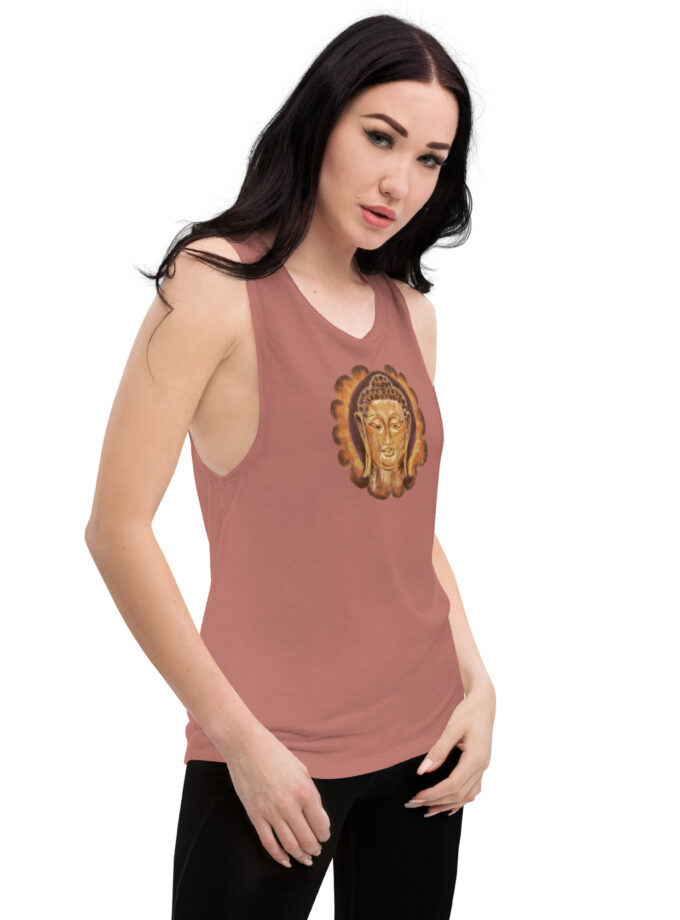 Golden Buddha Women's Muscle Tank