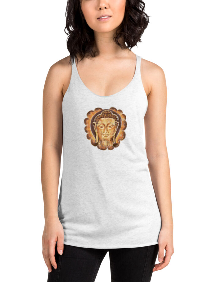 Golden Buddha Women's Racerback Tank