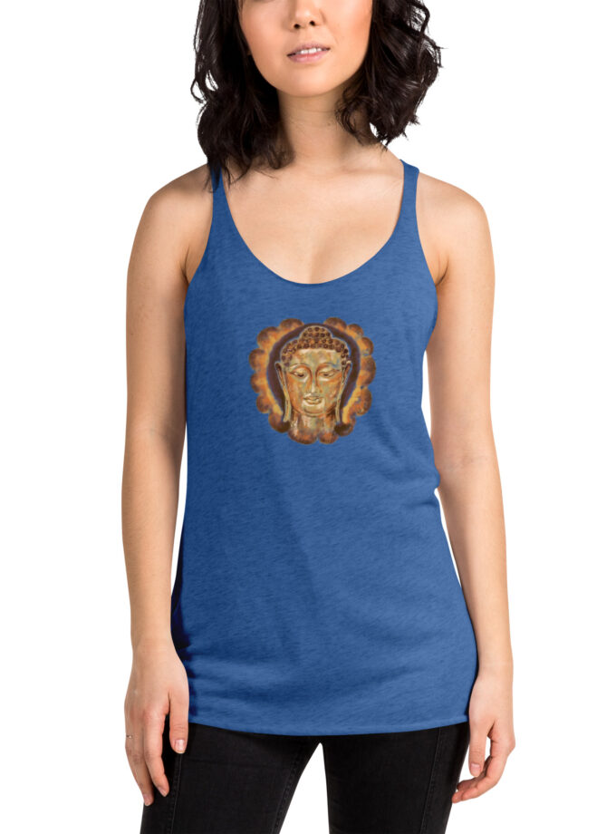 Golden Buddha Women's Racerback Tank