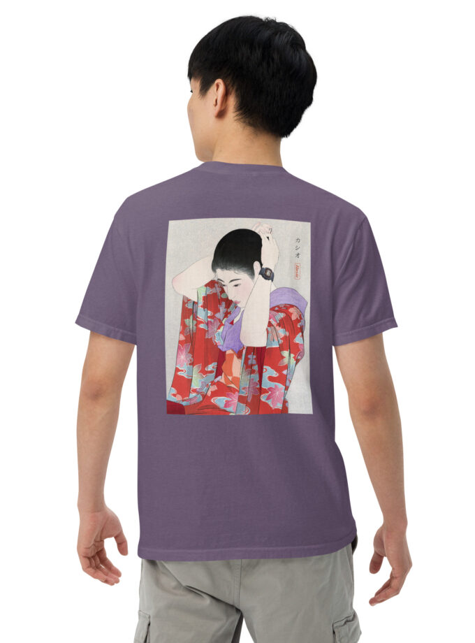 G-Shock DW-5000C Ukiyo-e Japanese Art T-Shirt with Embroidered Logo