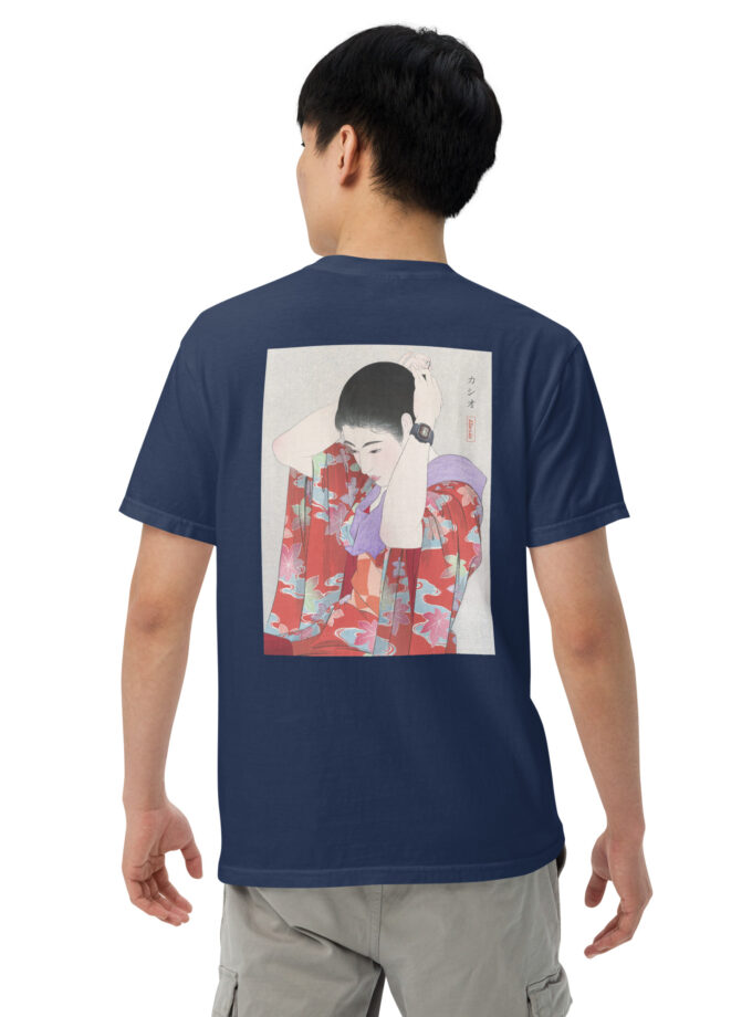 G-Shock DW-5000C Ukiyo-e Japanese Art T-Shirt with Embroidered Logo