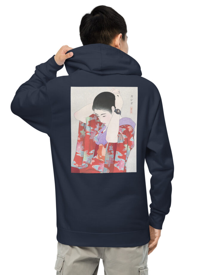 G-Shock DW-5000C Ukiyo-e Japanese Art Hoodie with Embroidered Logo