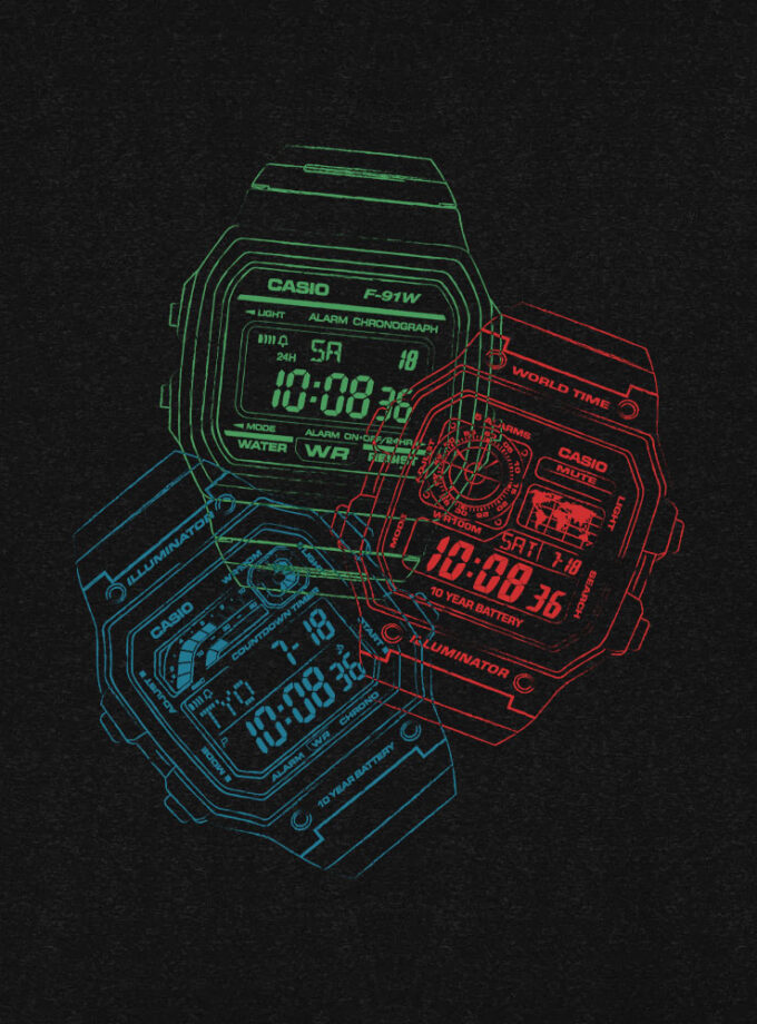 The Triple Casio T-Shirt