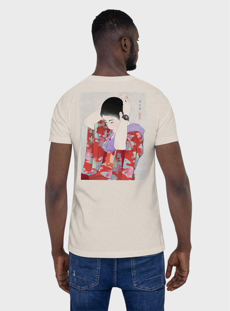 G-SHOCK DW-5000C Ukiyo-e Japanese Art T-Shirt with Embroidery - Image 12