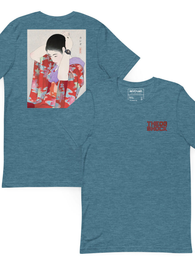 G-SHOCK DW-5000C Ukiyo-e Japanese Art T-Shirt with Embroidery
