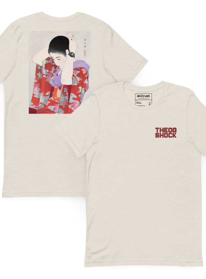 G-SHOCK DW-5000C Ukiyo-e Japanese Art T-Shirt with Embroidery