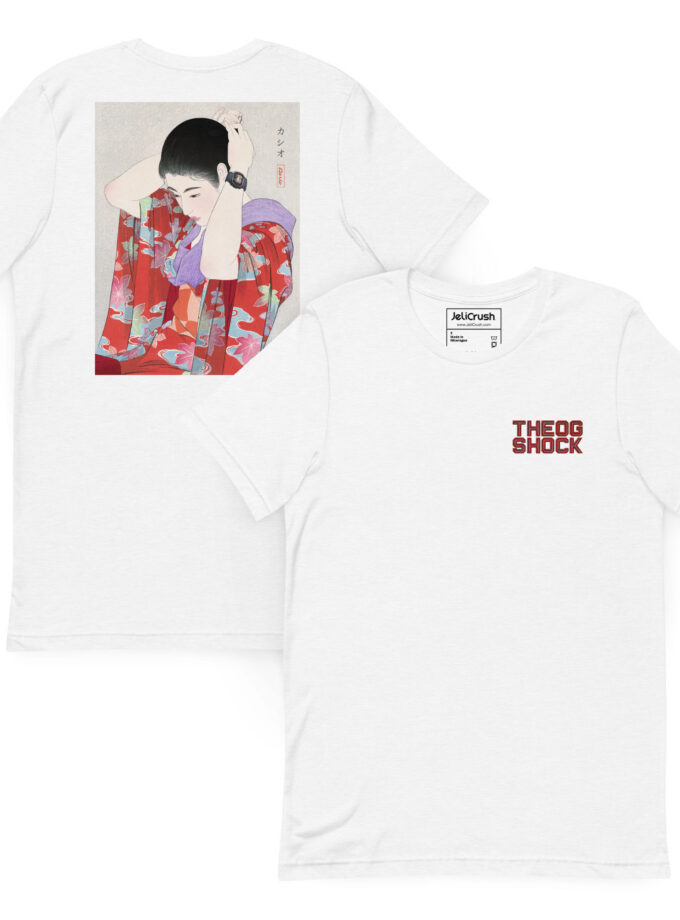 G-SHOCK DW-5000C Ukiyo-e Japanese Art T-Shirt with Embroidery