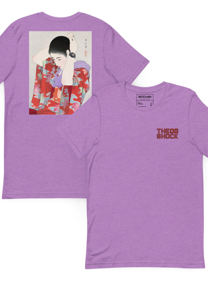 G-SHOCK DW-5000C Ukiyo-e Japanese Art T-Shirt with Embroidery
