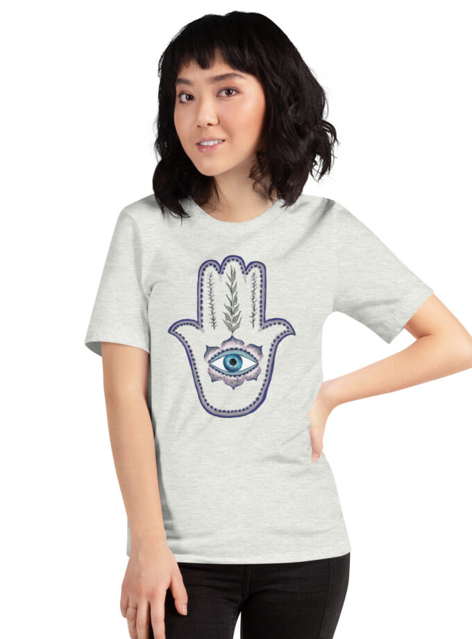 Olive Branch Hamsa Relaxed Fit T-Shirt