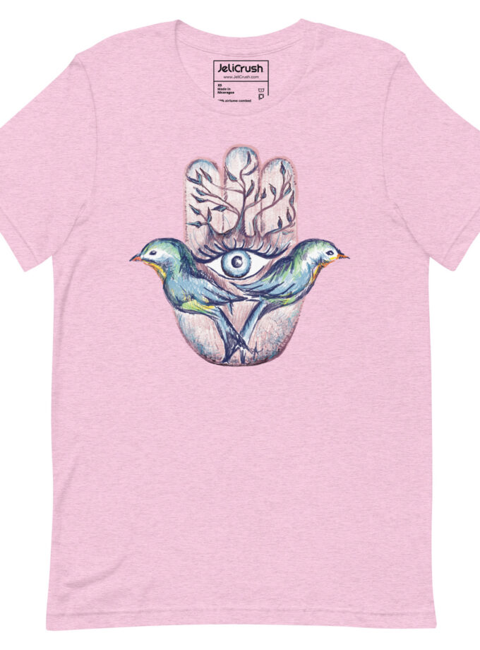 Lovebirds Hamsa Relaxed Fit T-Shirt