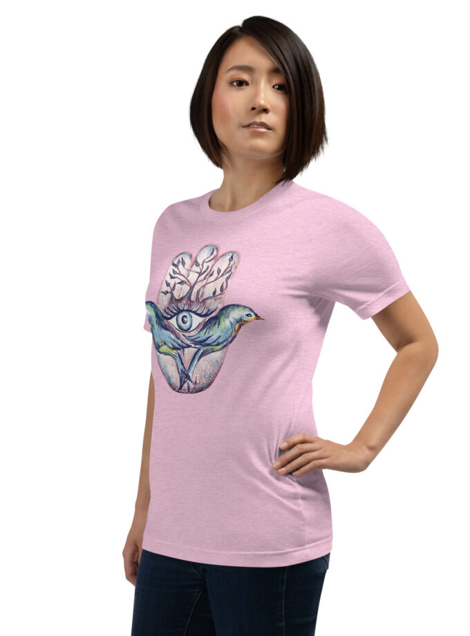 Lovebirds Hamsa Relaxed Fit T-Shirt