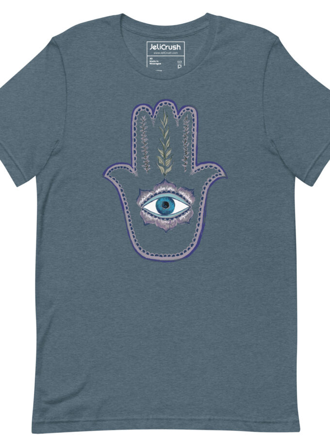 Olive Branch Hamsa Relaxed Fit T-Shirt