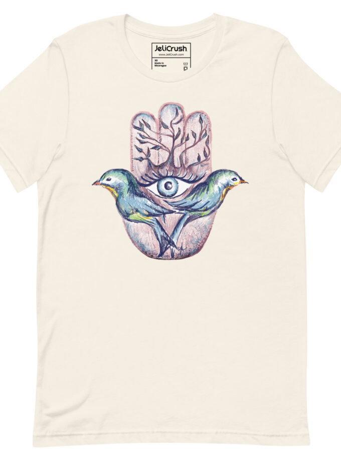 Lovebirds Hamsa Relaxed Fit T-Shirt