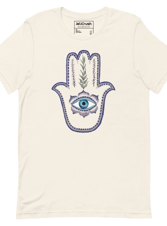 Olive Branch Hamsa Relaxed Fit T-Shirt
