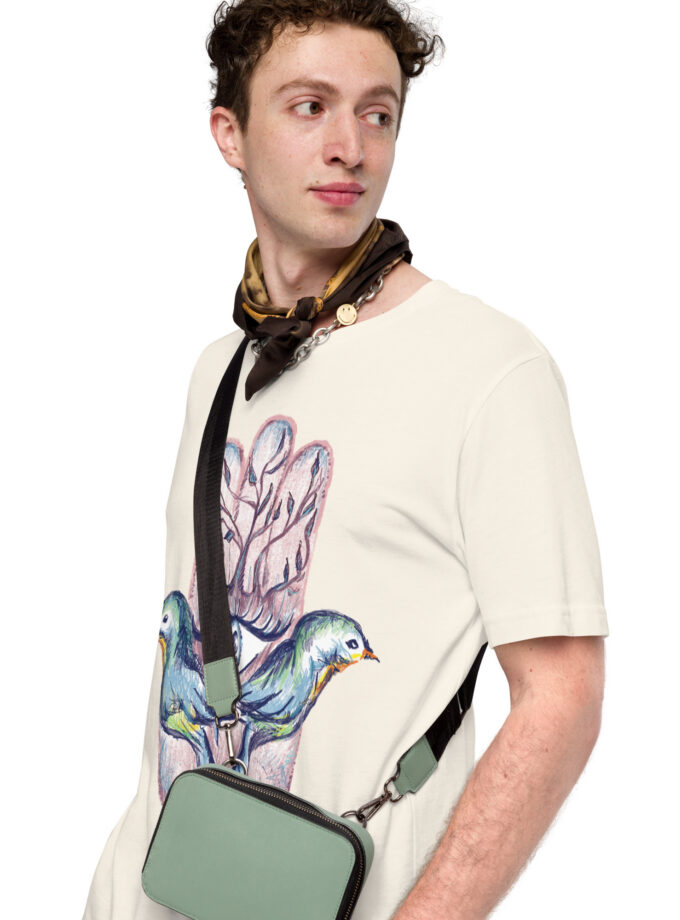 Lovebirds Hamsa Relaxed Fit T-Shirt