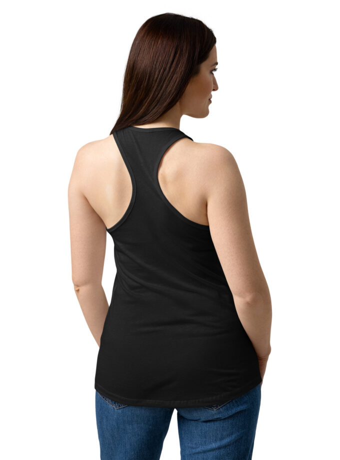 Olive Branch Hamsa Fitted Racerback Tank Top