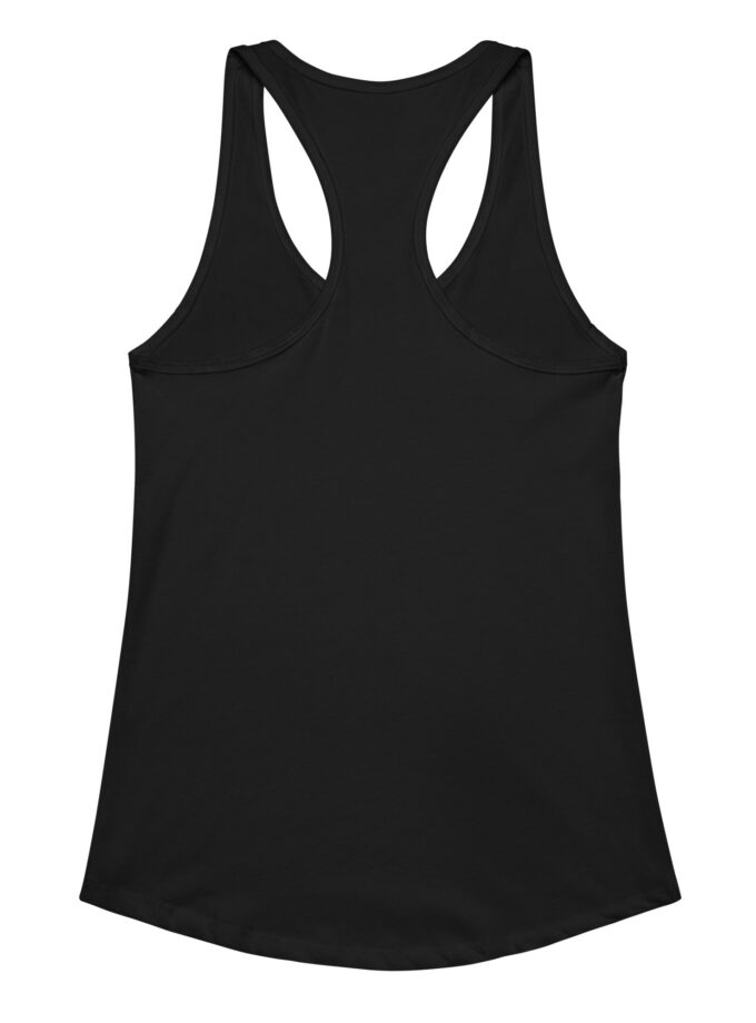 Olive Branch Hamsa Fitted Racerback Tank Top