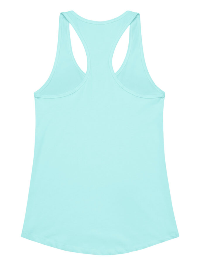 Lovebirds Hamsa Fitted Racerback Tank Top