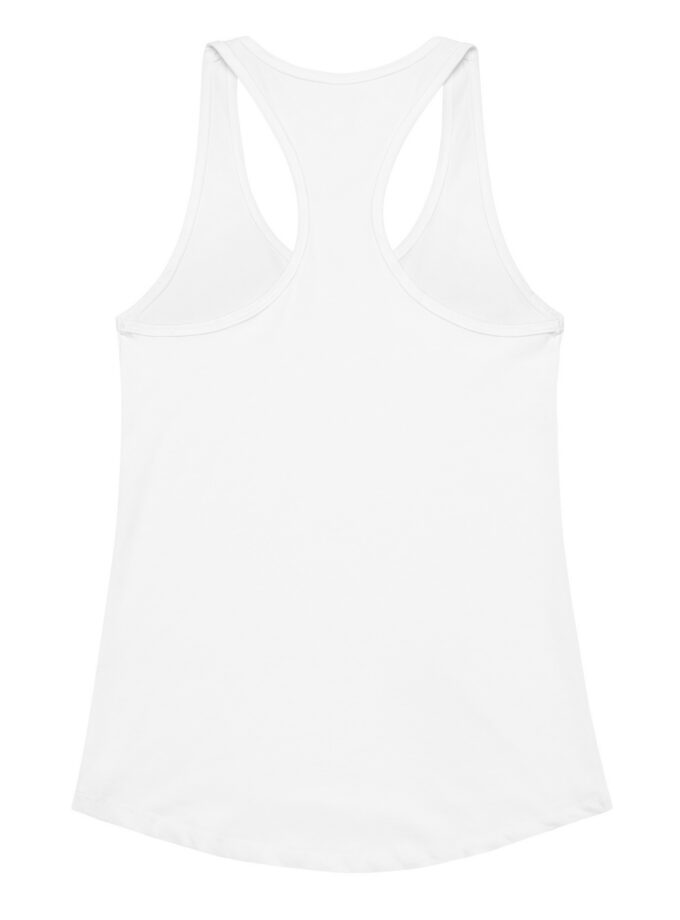 Lovebirds Hamsa Fitted Racerback Tank Top