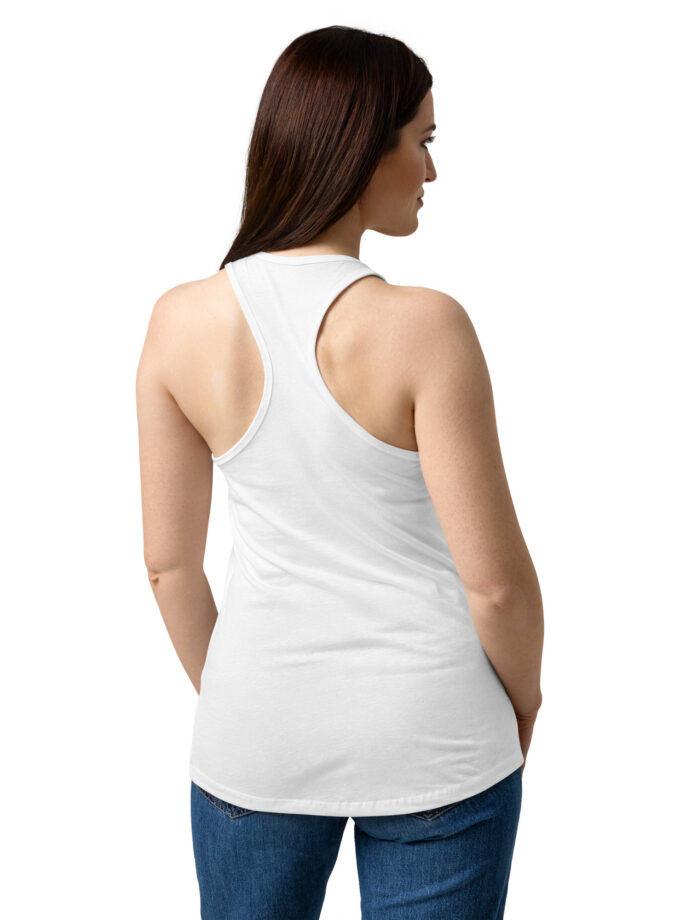 Lovebirds Hamsa Fitted Racerback Tank Top