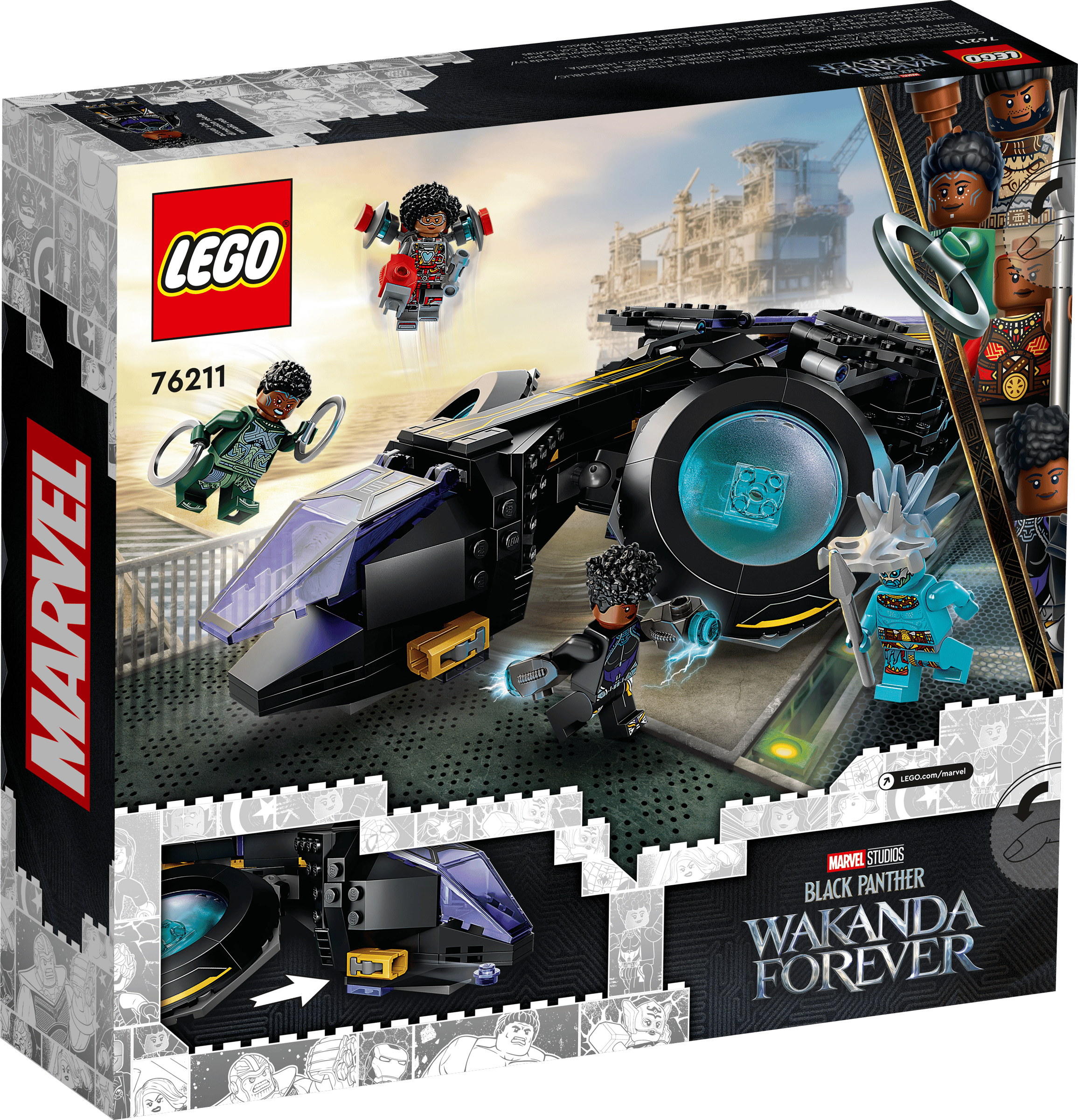 LEGO® Black Panther Shuri's Sunbird - Image 11